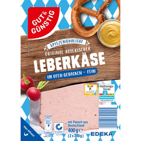 Bayerischer Leberk Se Dicke Scheiben Edeka