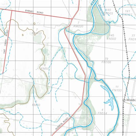 Baralaba 8849 Map By Department Of Resources Avenza Maps