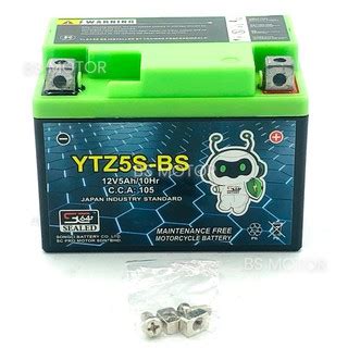 SEALED BATTERY SC64 BATTERY YTZ5S BS YTZ5S FOR Y15ZR LC135 NEW