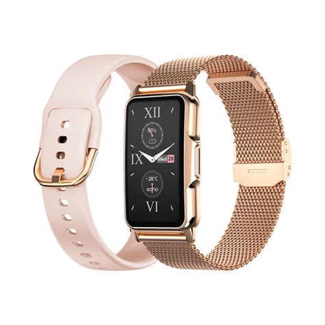 Montre Connect E Echo Rainbow Mini Or Rose Montre Connect E Achat