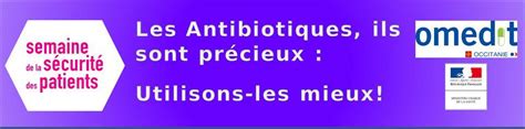 Du 18 au 22 Novembre Semaine de la Sécurité des Patients 2019 OMEDIT