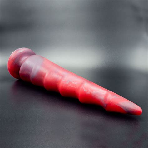 Dildo Topped Toys Spike 125 Forge Red Gaymegastore