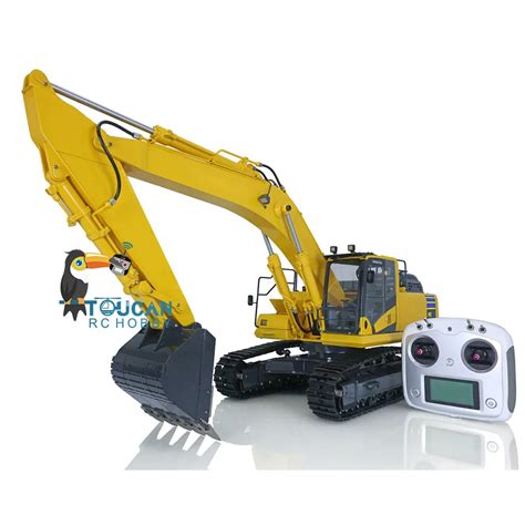 Metal Hydraulic Rc Excavator 1 12 Komatsu Pc360 Dim P3 11 Remote