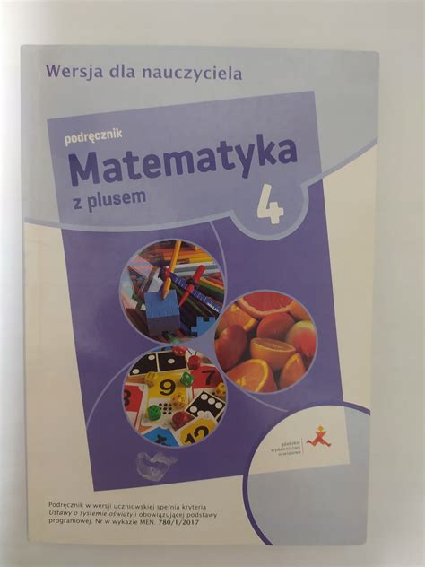 Matematyka z plusem 4 ksiązka nauczyciela Praca zbiorowa porównaj