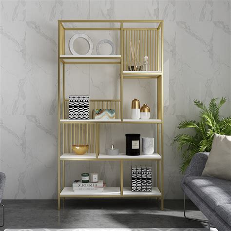 Luxury Living Room Partition Shelf Display Stands And Display Rack