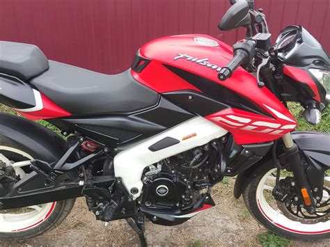 Купить б у Bajaj Pulsar NS карбюратор передач в Рязани красный naked bike года на
