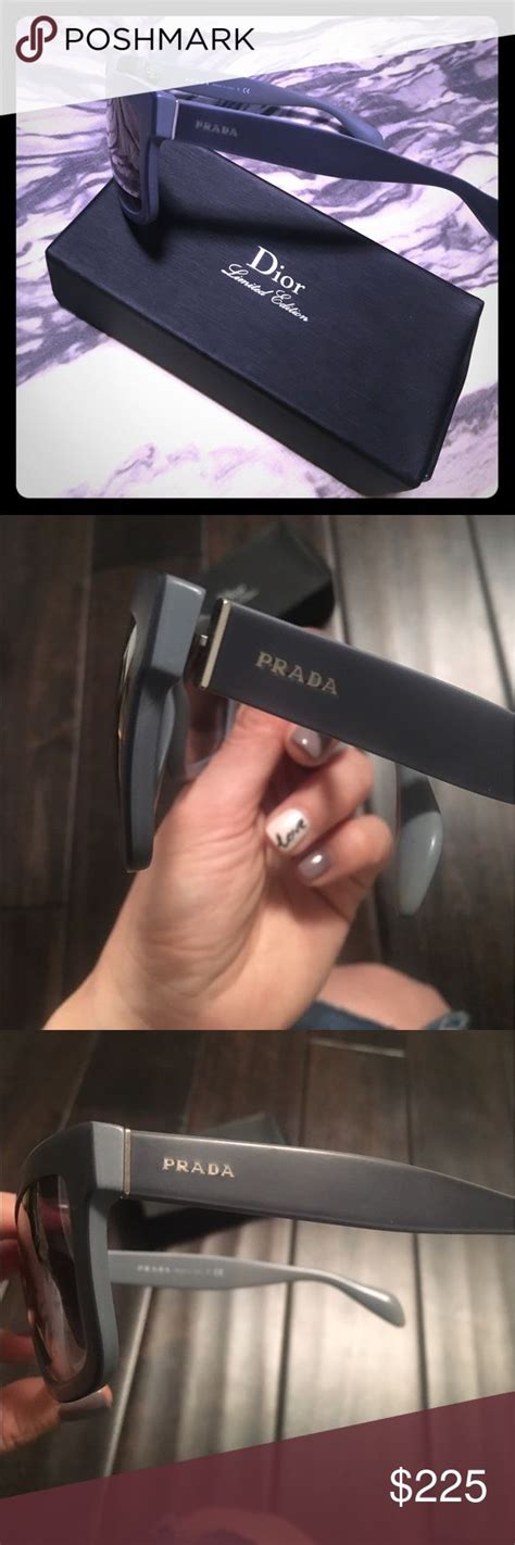 Authentic Gray Prada Sunnies Prada Sunnies Beautiful Sunglasses Glasses Accessories