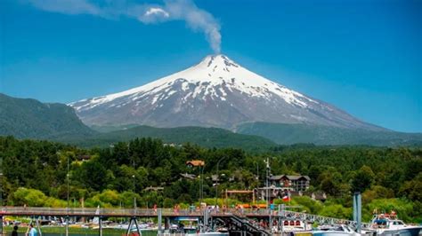 Alerta el volcán Villarica entra en etapa naranja y se incrementa la