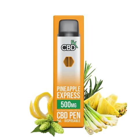 Cbdfx Pineapple Express Cbd Vape Pen Mg Cbd Ml