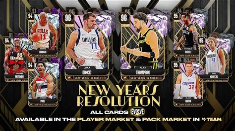 PD LUKA DIRK KLAY AND MORE NEW YEARS RESOLUTION EVO CARDS COMING TMRW