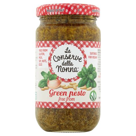 Le Conserve Della Nonna Vegan Green Pesto Sauce 185g Le Conserve