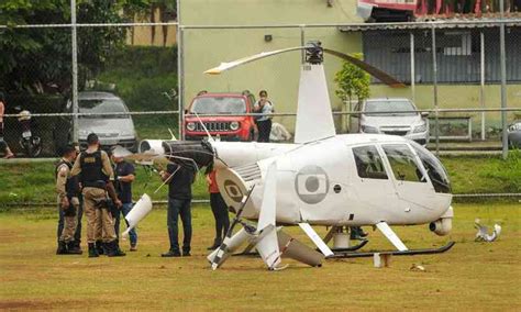 Helicóptero Da Globo Faz Pouso Forçado Em Bh