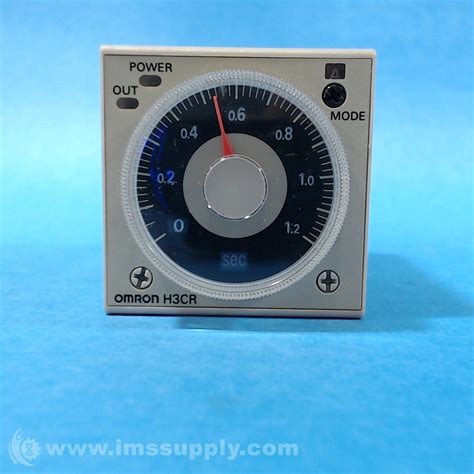 Omron H Cr A Ac Dc Timer Analog Solid State Ims Supply