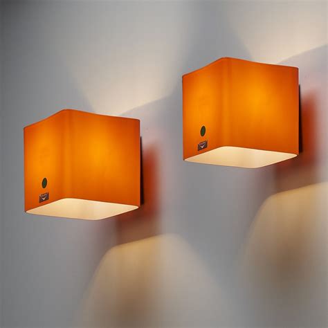 Cubic Murano Glass Wall Light By Vistosi Italy 284142