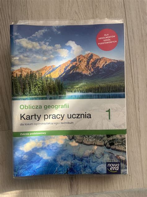 Oblicza Geografii Karty Pracy Nowa Era Warszawa Bemowo Olx Pl