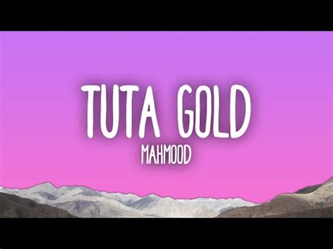 Skitarrate Accordi Testi Tuta Gold MAHMOOD