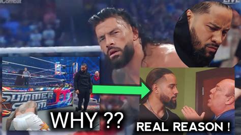 Real Reason Why Jimmy Uso Betrays Jey Uso Why Jimmy Uso Attacks Jey