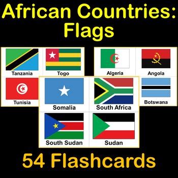 Southern African Countries Flags