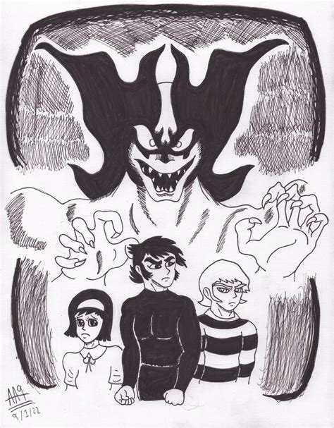 Devilman Fanart By Me Rgonagai