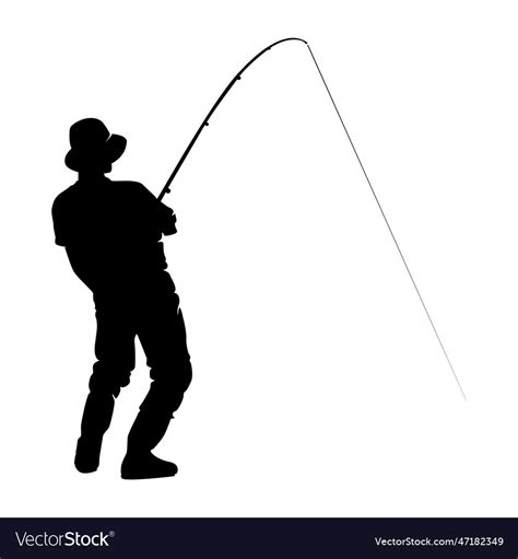 Fishinggraphic Fly Fishing Royalty Free Vector Image