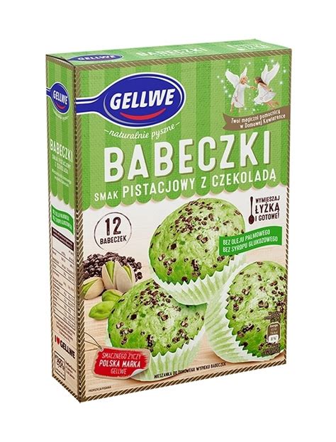 Gellwe Babeczki O Smaku Pistacjowym Allegro Pl