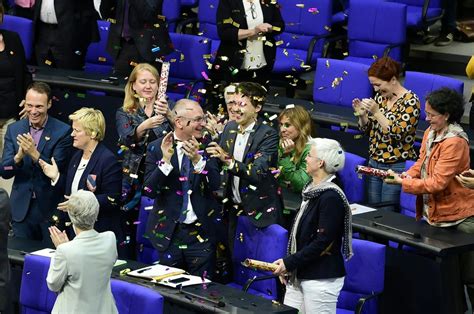 Germany Legalizes Gay Marriage Merkel Votes Against POLITICO