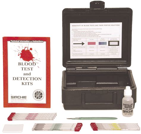 Investigators Field Blood Test Kit Dcb400 Forensi Tech Limited