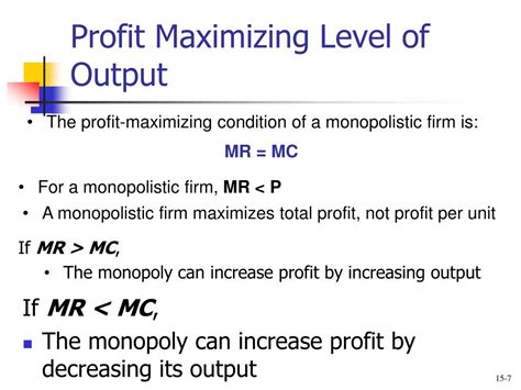 Ppt Monopoly Profit Maximization Powerpoint Presentation Free