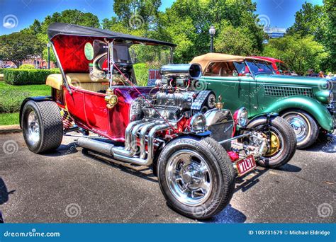 1920s American Ford Hot Rod Editorial Stock Image - Image of transport ...