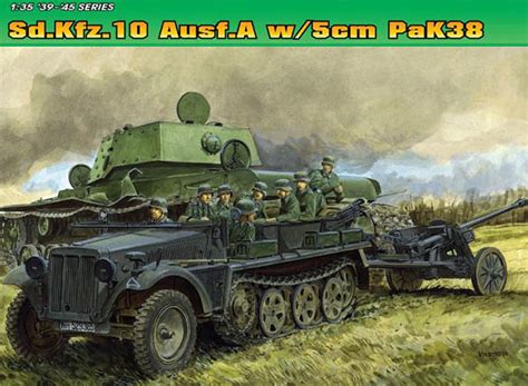 Dragon Sdkfz 10 With 5cm Pak 38 Lone Sentry Blog