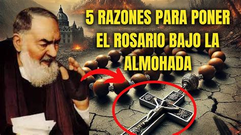 PADRE PIO REVELA 5 RAZONES IMPACTANTES PARA MANTENER EL ROSARIO BAJO