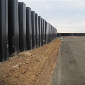 China Fiberglass Seawall Sheet Piling System GFRP Composite Sheet