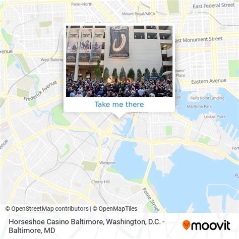 How to get to Horseshoe Casino Baltimore by bus or metro?