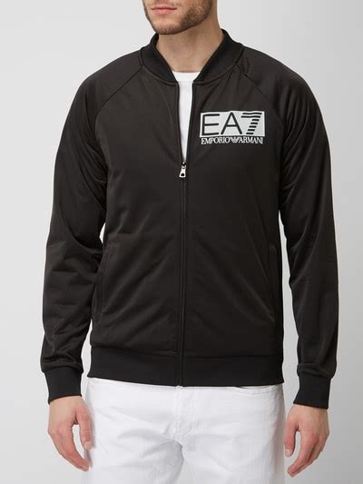 Ea Emporio Armani Trainingsjacke Mit Raglan Rmeln Black Online Kaufen