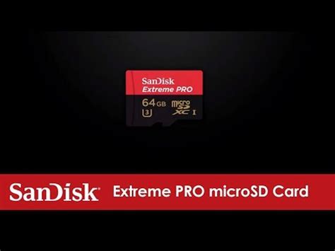 SanDisk Extreme PRO MicroSDXC 64 GB Minneskort Elgiganten