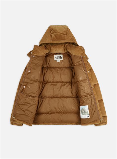 The North Face Sierra Down Cord Parka Jacket Utility Brown Spectrum