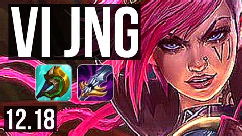 VI Vs TRUNDLE JNG 9 1 9 Rank 7 Vi Dominating KR Challenger 12