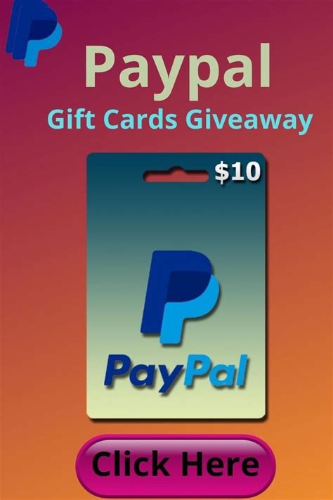 Paypal Gift Card Code Generator