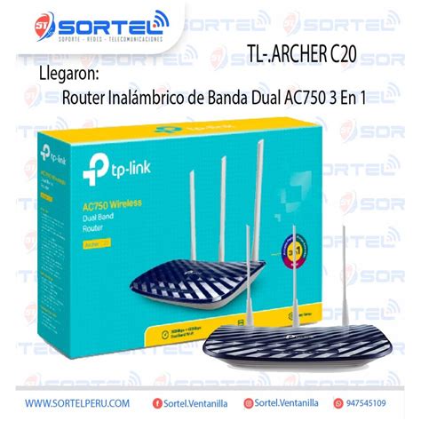 Router Inal Mbrico Tp Link Archer C De Banda Dual Ac