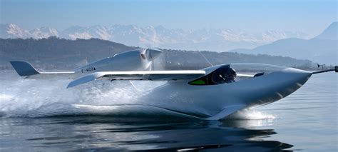 This Amphibious Single Engine Two-Seater Alights On Land, Sea...