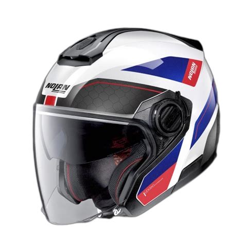 Jual Helm Nolan N Pivot Metal White Indonesia Shopee Indonesia