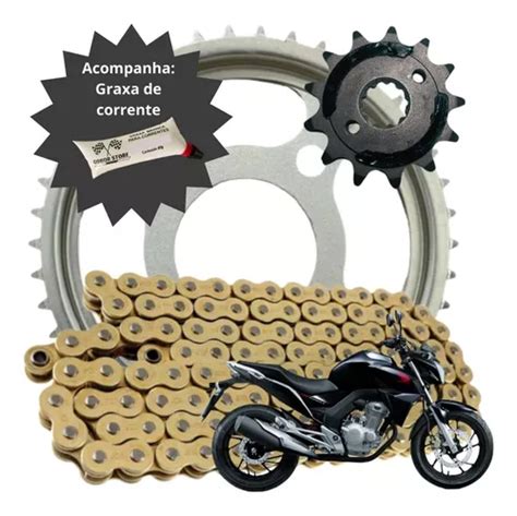 Kit Relação Cb250f Twister Sem Retentor 2018 2019 2020 2021 Frete grátis