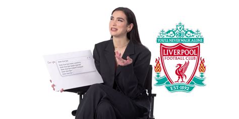 (Video) Popstar Dua Lipa confirms Liverpool has a "special place in my ...