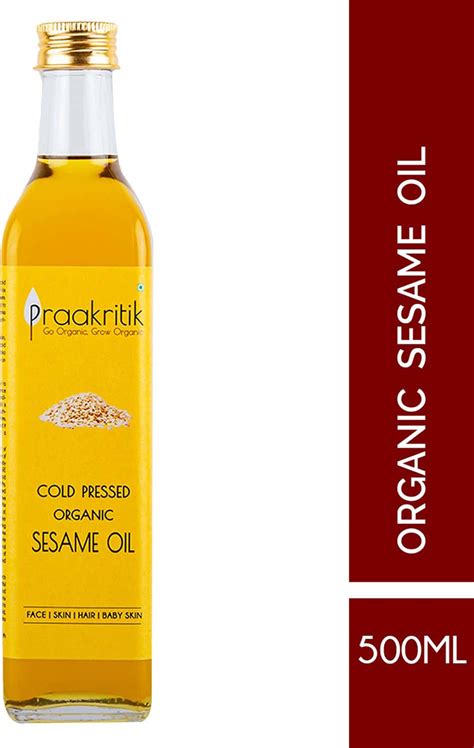 Buy Nourishvitals Organic Sesame Cold Pressed Edible Oil Food Grade