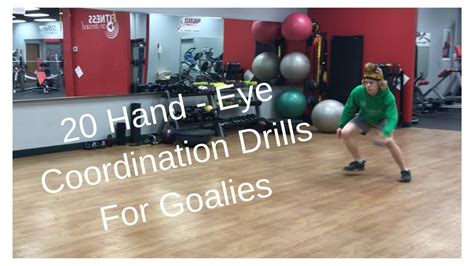 20 Hand Eye Coordination Drills For Hockey Goalies Youtube