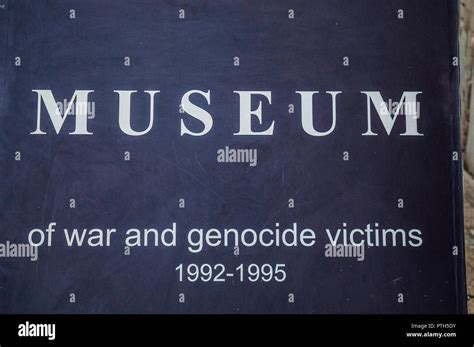 Mostar El Signo Del Museo De La Guerra Y De Las V Ctimas Del Genocidio