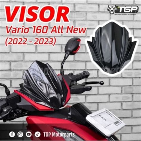 Jual Visor Windshield Vario Tgp All New Abs Cbs Shopee