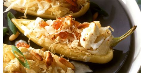 Stuffed Peppers With Sauerkraut Recipe Eat Smarter Usa