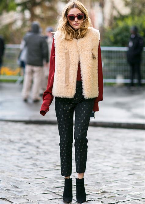 25 Fresh Ways To Wear A Faux Fur Vest Stylecaster