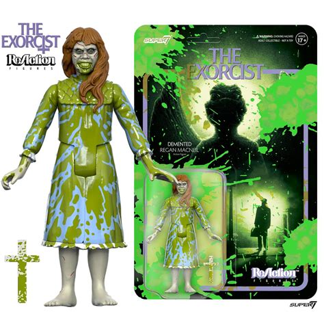 Super7 The Exorcist Regan Vomit Splatter 375 Reaction Figure